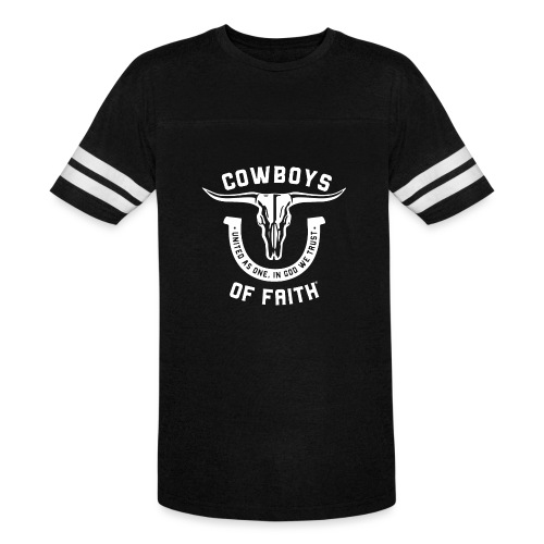 Cowboys of Faith - Vintage Sports T-Shirt