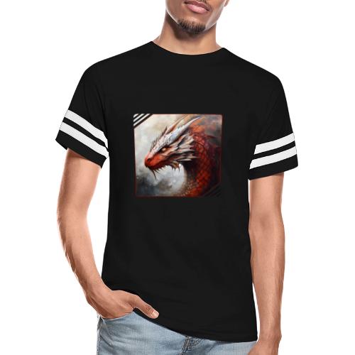 Mystic Dragon Realm - Men's Football Tee