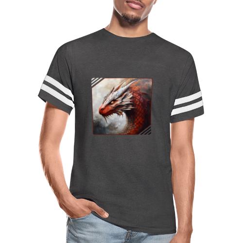 Mystic Dragon Realm - Men's Football Tee