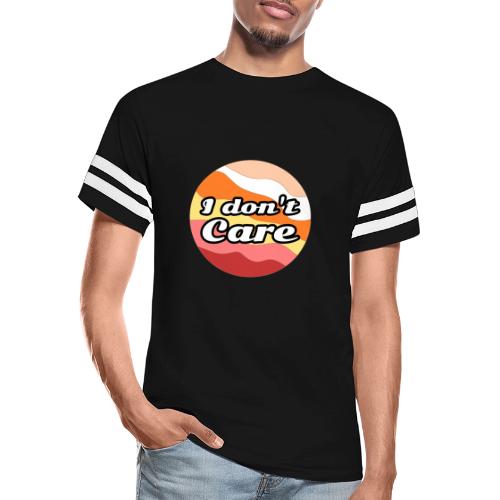 I Don’t Care Vibes - Men's Football Tee