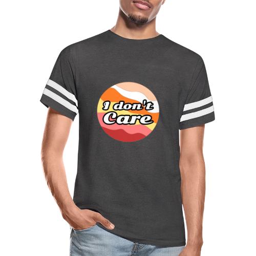 I Don’t Care Vibes - Men's Football Tee