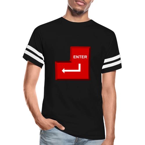 Just Press Enter - Men's Football Tee