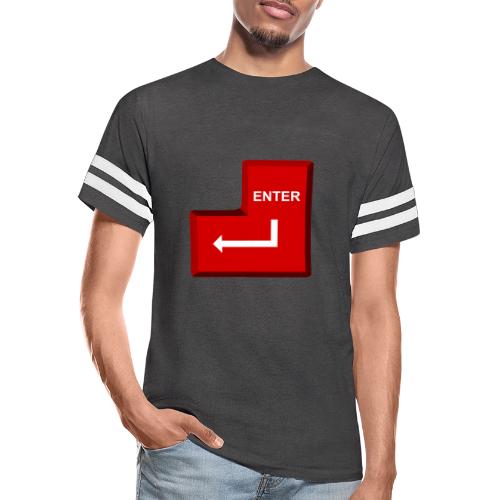 Just Press Enter - Men's Football Tee