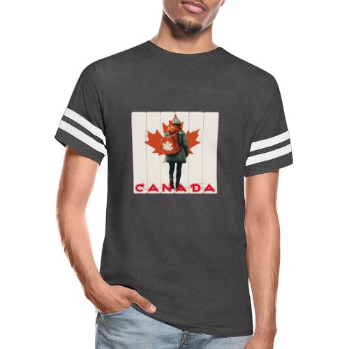Canada: Proud Canadian Woman - Men's Football Tee