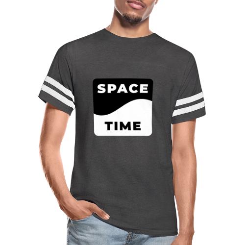 Space-time: Warped Reality - Men's Football Tee