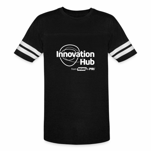 Innovation Hub white logo - Vintage Sports T-Shirt