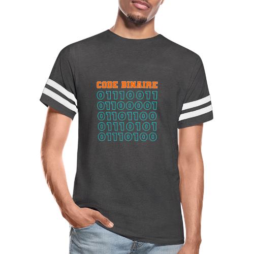 Hi in binary code - Men's Football Tee