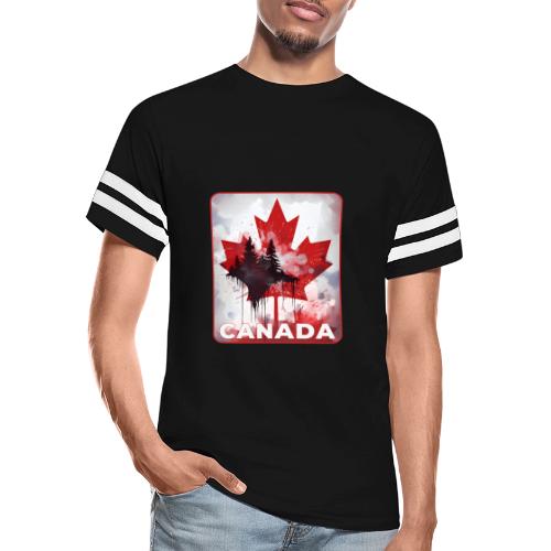Canada's Maple Leaf Pride - Men's Football Tee