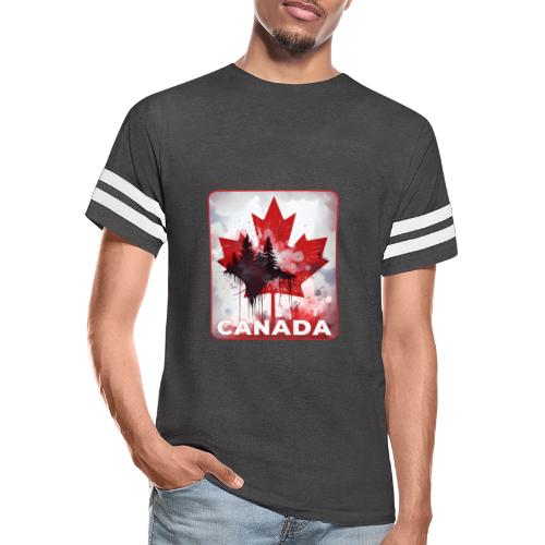 Canada's Maple Leaf Pride - Men's Football Tee