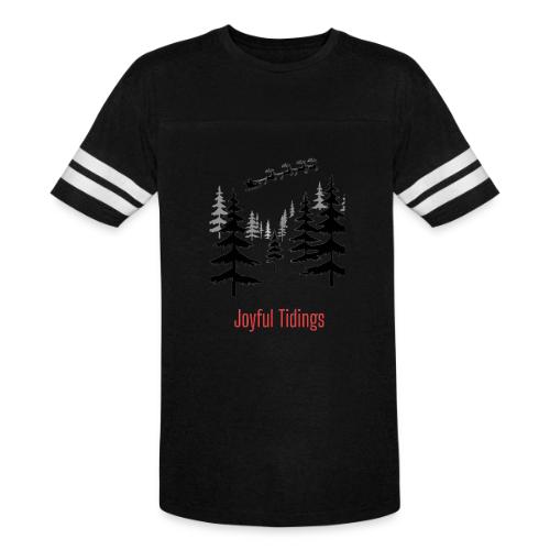 Joyful Tidings Christmas T-Shirt - Men's Football Tee