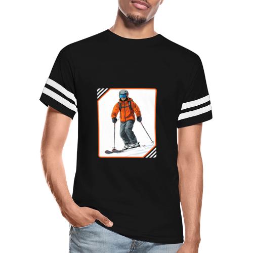 Skiing Thrill Ride - Men's Football Tee