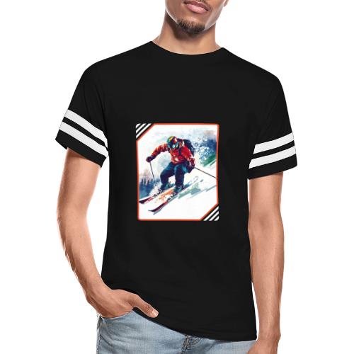 Skiing is Life - Men's Football Tee