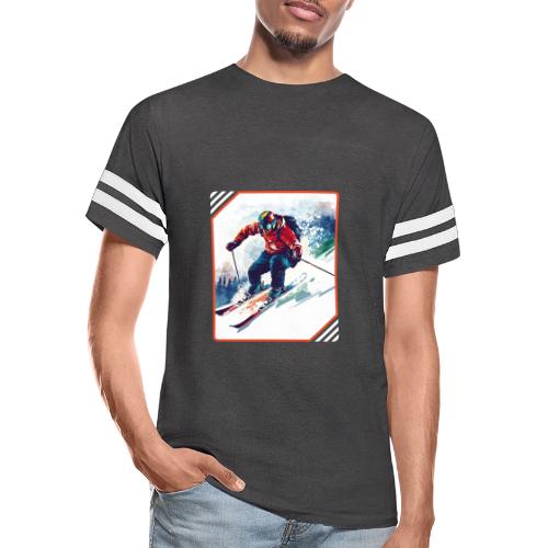 Skiing is Life - Men's Football Tee