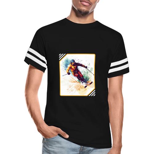 Winter Skiing Escape - Men's Football Tee