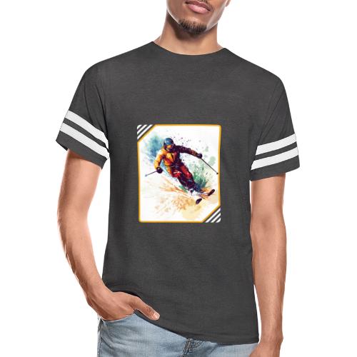 Winter Skiing Escape - Men's Football Tee