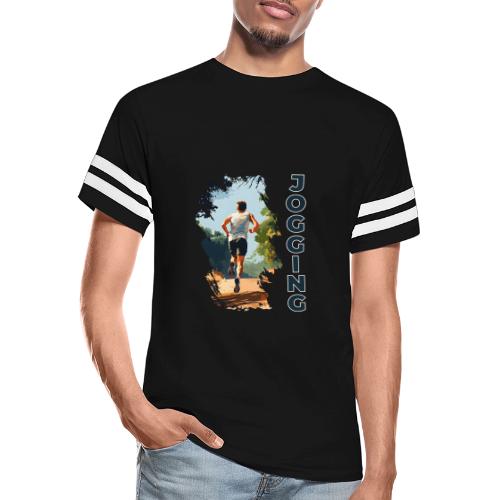 Jogging Vibes - Men's Football Tee