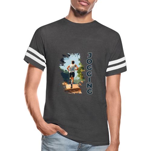 Jogging Vibes - Men's Football Tee
