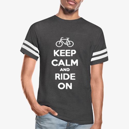 keep_calm_and_ride_on - Men's Football Tee