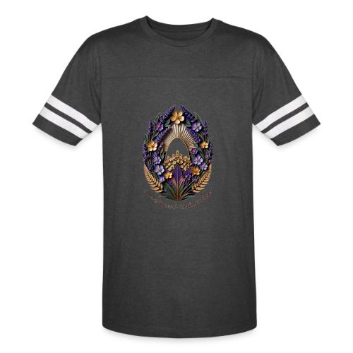 Easter Meadow Crown Renewal T Shirt, Spring Gift - Men's Football Tee