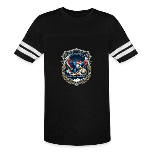 USA Eagle Vanguard T-Shirt,American Flag PrideGift - Men's Football Tee