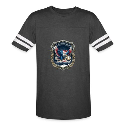 USA Eagle Vanguard T-Shirt,American Flag PrideGift - Men's Football Tee