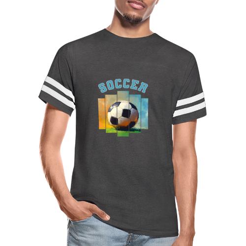 Soccer Ball Vibes - Men's Football Tee