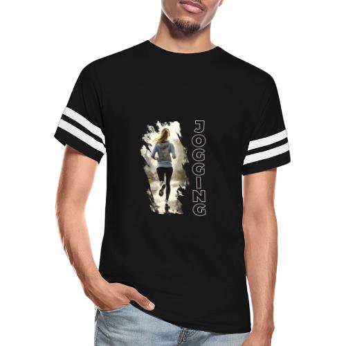 Jogging: Run into Motion - Men's Football Tee