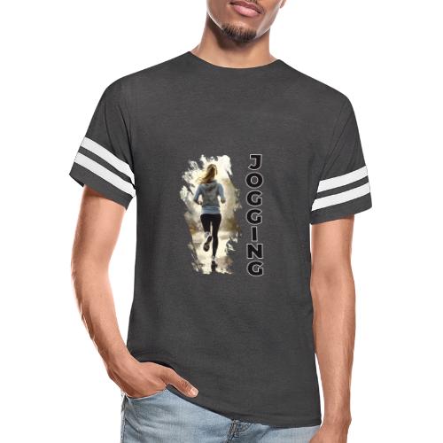 Jogging: Run into Motion - Men's Football Tee
