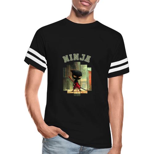Cute Ninja Attack - Men's Football Tee