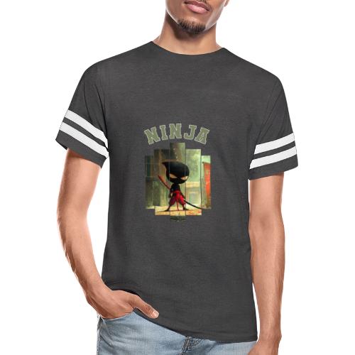 Cute Ninja Attack - Men's Football Tee