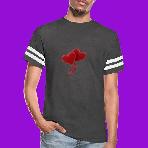 Two hearts together - Men's Football Tee