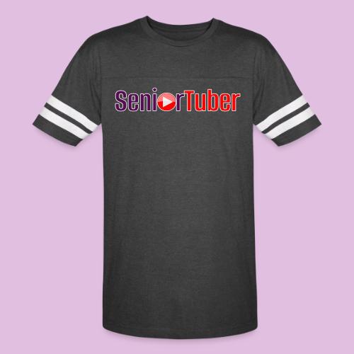 Senior Tuber Signature Logo - Men's Football Tee