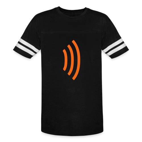 orangeicon wave back - Vintage Sports T-Shirt