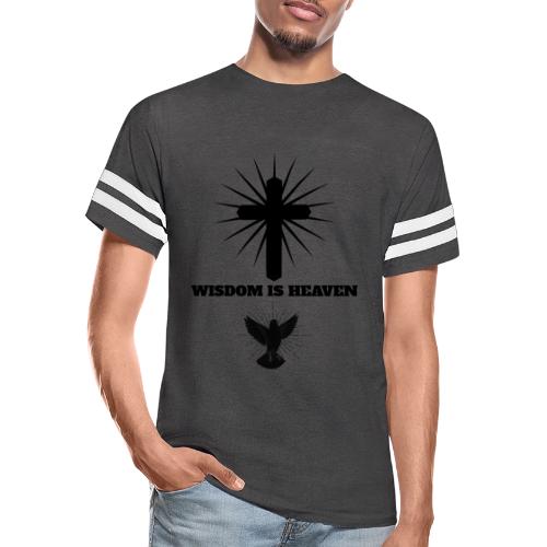 Wisdom Is Heaven - Men's Football Tee