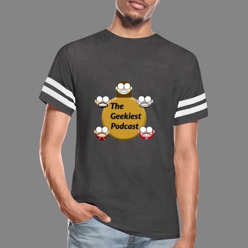 The Geekiest Podcast Logo - Men's Football Tee