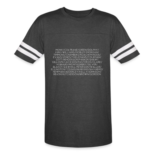 Jazz Greats 1 TShirt (White Lettering) - Vintage Sports T-Shirt