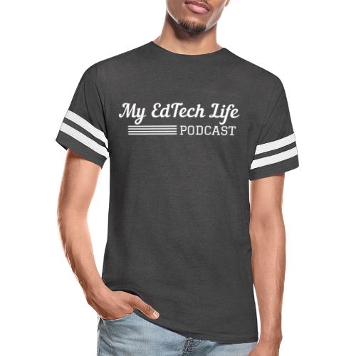 My EdTech Life College Retro White Color - Vintage Sports T-Shirt