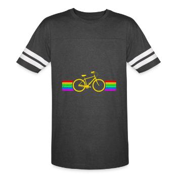 Bicycle - Men's Football Tee - vintage smoke/white - Front - Damien (186cm)