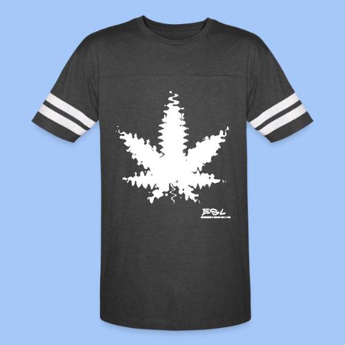 leaf inkblot - Men's Football Tee