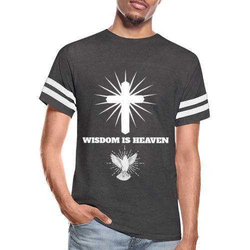 Wisdom is Heaven - Men's Football Tee