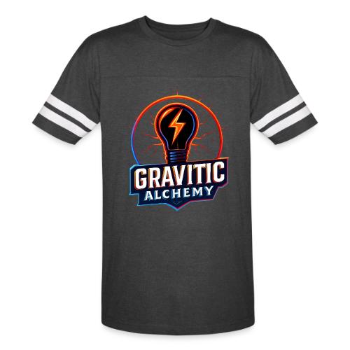 Gravitic Alchemy Logo - Men's Football Tee