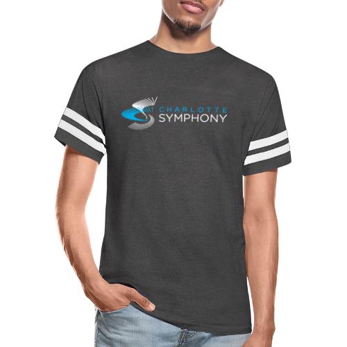 Charlotte Symphony official logo (horz dark) - Vintage Sports T-Shirt