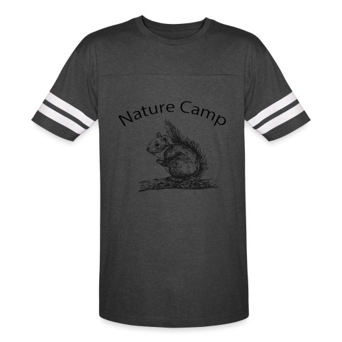 Nature Camp Squirrel - Men's Football Tee