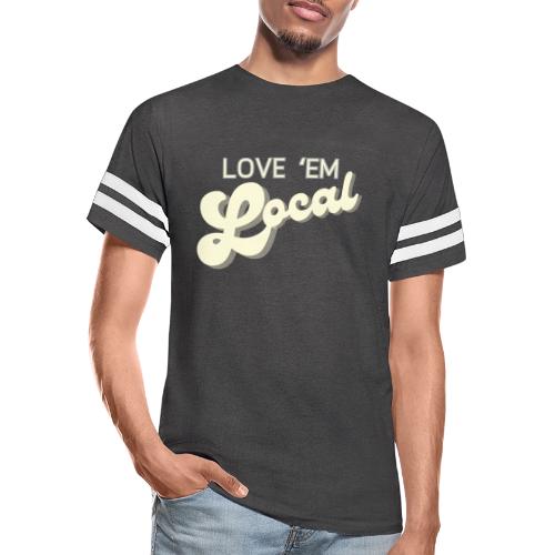 Love 'em Local- Sharp County - Men's Football Tee