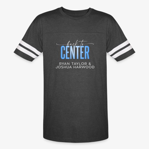 Back to Center Title White - Vintage Sports T-Shirt
