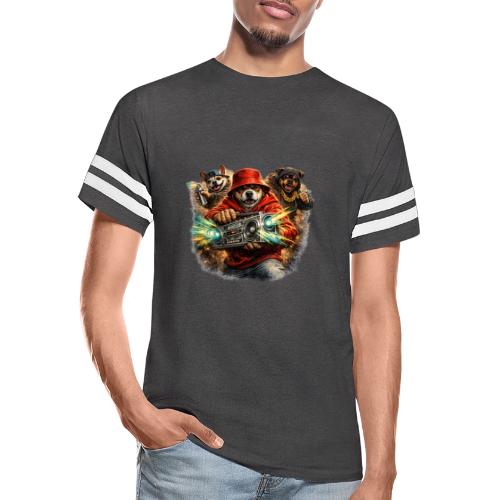 Urban Beat Dog Heroes - Men's Football Tee