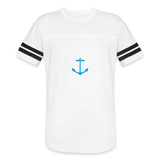 M B Logo White Stars Branded