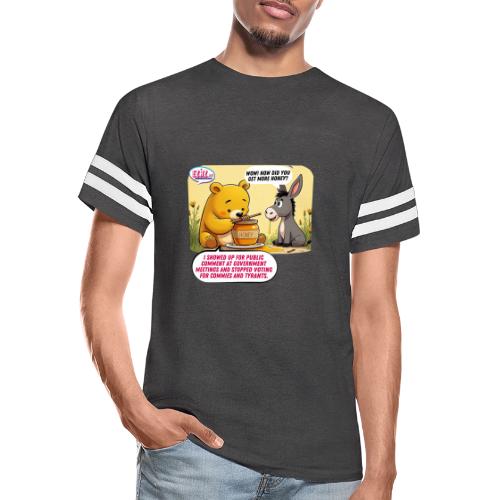 Honey Bear - Fire Tyrants - Men's Football Tee