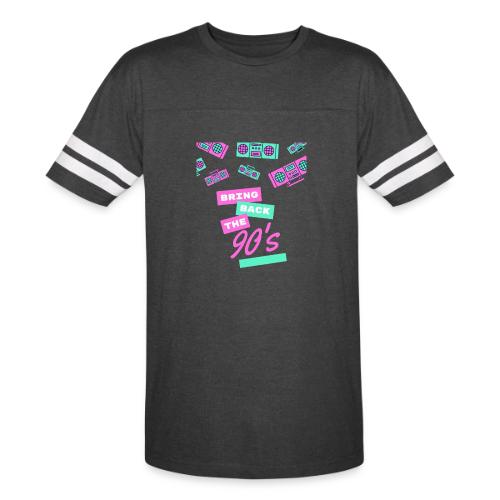 Bring Back The 90s Nostalgia Design| Retro 90s Art - Men's Football Tee