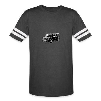 Nissan Cube Box - Men's Football Tee - vintage smoke/white - Front - Damien (186cm)